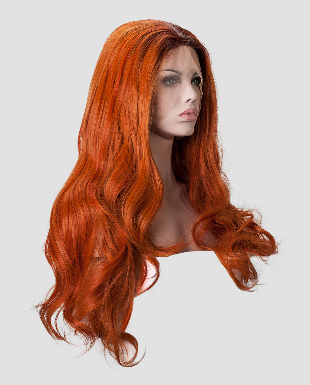 Ombre Orange Wavy 24