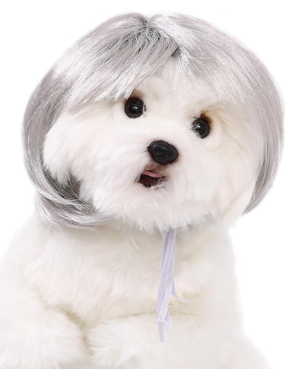 Synthetic Short Bob Pet Wigs with Adjustable Straps - ABHAIR