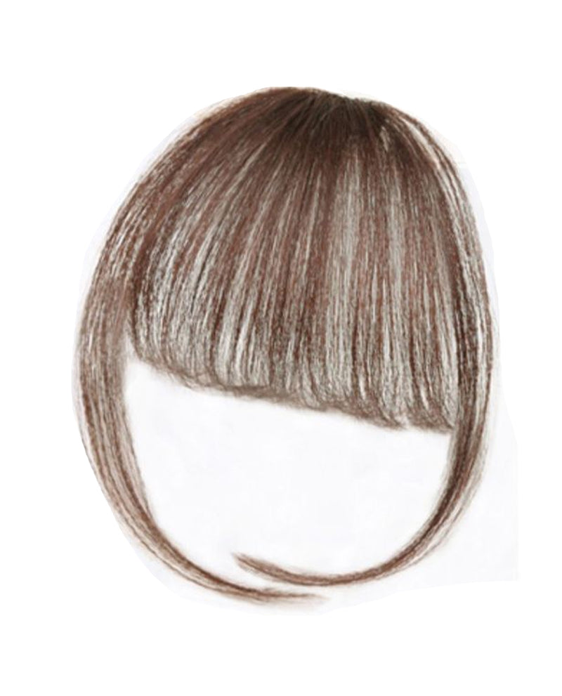 Human Hair Clip in Bangs