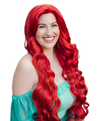 The Little Mermaid - Princess Ariel Inspired  Synthetic Costume Wig