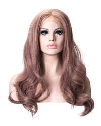 18"  Blush Wavy Synthetic Lace Front Wig