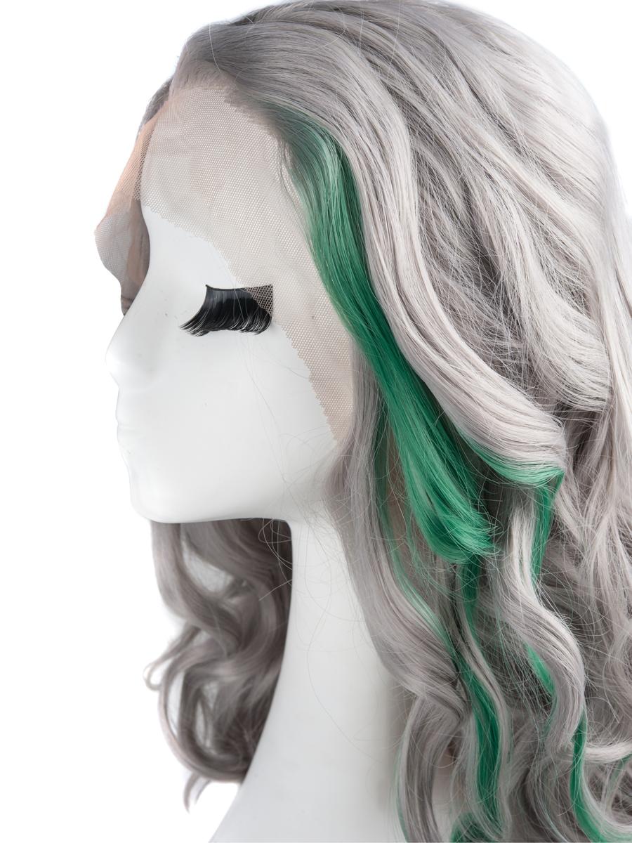 Pastel Grey with Green Highlight 26